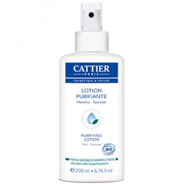 Locion Purificante Menta y Arbol del Te Bio 200ml Cattier