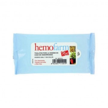 Hemofarm Plus Toallitas 1x20 toallitas Hemofarm Plus