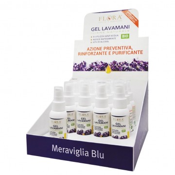 Expositor Gel Lavamanos Lavanda Arbol de Te Bio 12uds Flora