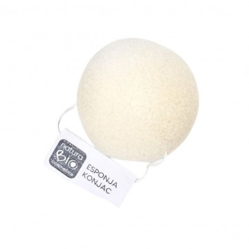 Esponja Konjac 8cms 1ud Naturabio Cosmetics