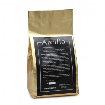 Arcilla Uso Externo 2kg Artesania Agricola