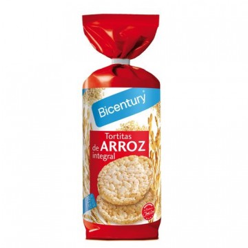 Tortitas de Arroz Integral 130g Bicentury