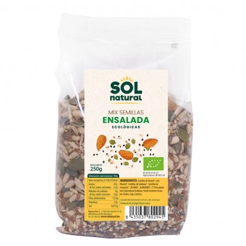 Mix Semillas para Ensaladas Bio 250g Solnatural