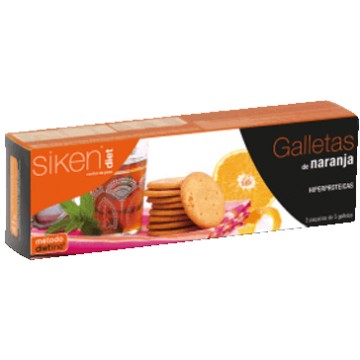 Galletas de Naranja Hiperproteicas 15uds Siken