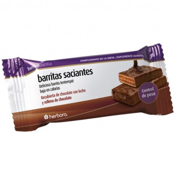 Barritas Saciantes de Chocolate 24uds Herbopuntia Herbora