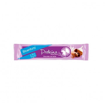 Barritas Proteicas de Cereales y Chocolate con Leche 12uds Bicentury