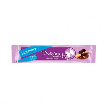 Barritas Proteicas de Cereales Chocolate Negro y Cacahuete 12uds Bicentury