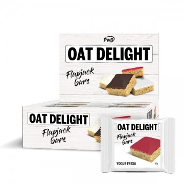 Barrita Flapjack Oat delight Yogur y Fresa 16uds PWD