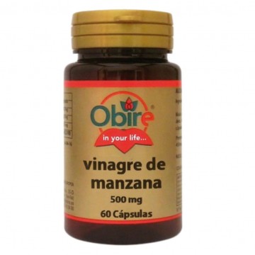 Vinagre Manzana 500Mg 60caps Obire