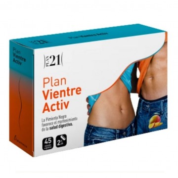 Plan 21 Vientre Activ SinGluten 45caps Plameca