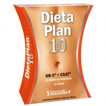 Pack Dietaplan 10 Sobres + 10caps Ynsadiet