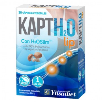 Kapt-H2O Lip SinGluten Vegan 30caps Ynsadiet