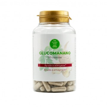 Glucomano 500Mg 120caps The Konjac Shop