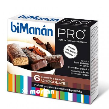 Barritas Proteinas Chocolate 24uds Bimanan