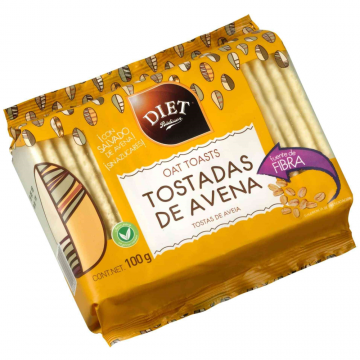 TOSTADAS AVENA 100GR