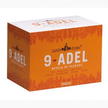 9-Adel Santa Flora Infusion Adelgazante 20inf Dimefar