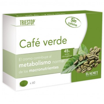 Triestop Cafe Verde SinGluten 60comp Eladiet