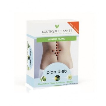 Plan Diet Vientre Plano 60caps Boutique De Sante