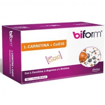 L-Carnitina + Q10 Biform 60caps Dietisa