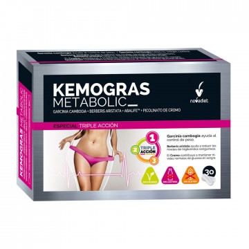 Kemogras Metabolic SinGluten Vegan 30caps Nova Diet