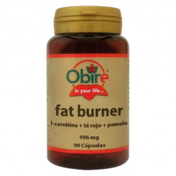 Fat Burner L-Carnitina + Te Rojo + Pomelo 90caps Obire