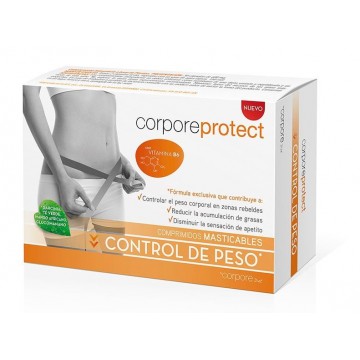 Control de Peso Masticables SinGluten 45comp Corpore Protect