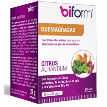 Citrus Aurantium Quemagrasas 60caps Biform Dietisa