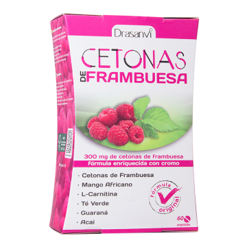 Cetonas Frambuesa 300Mg 60comp Drasanvi