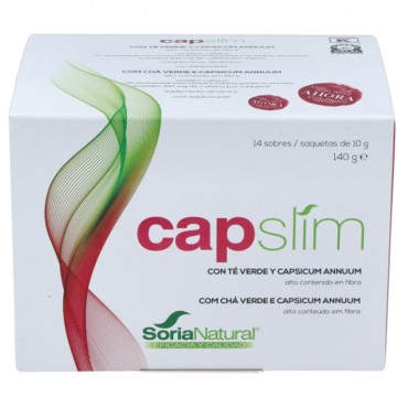 Capslim 14 Sobres Soria Natural