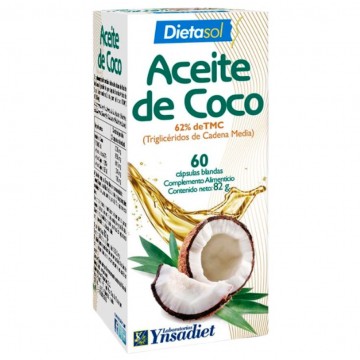 Aceite de Coco 1000Mg 60caps Ynsadiet