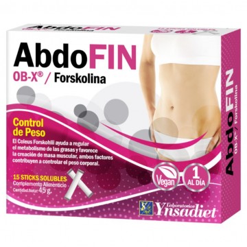 Abdofin 15 Sticks Vegan 45g Ynsadiet