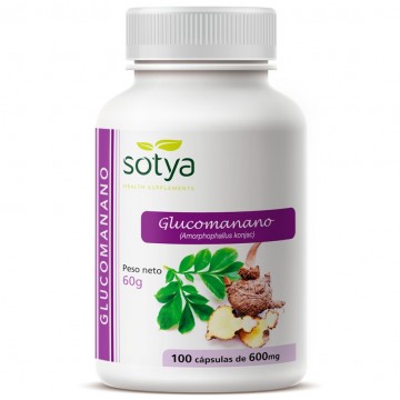 Glucomanano 600Mg 100comp Sotya