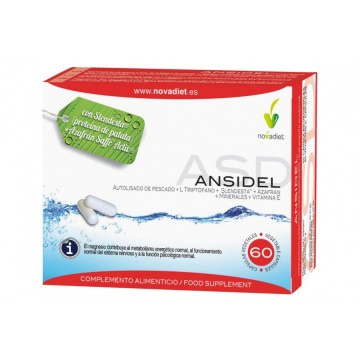 Ansidel Control Apetito 60caps Nova Diet