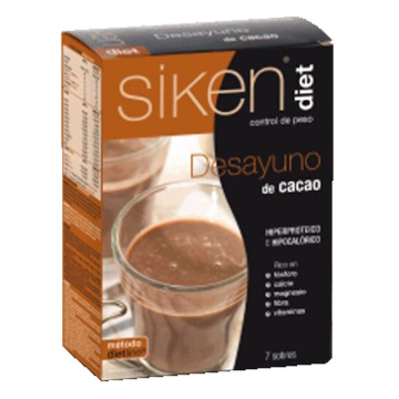 Desayuno Cacao 7 Sobres Siken