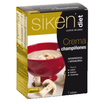 Crema Champiñones Sustitutivas 7 Sobres Siken