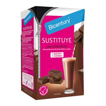 Batido Sustituye Sabor Chocolate 5 Sobres Bicentury