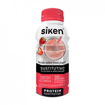 Batido Sustitutivo Sabor Fresa y Yogur 325ml Siken