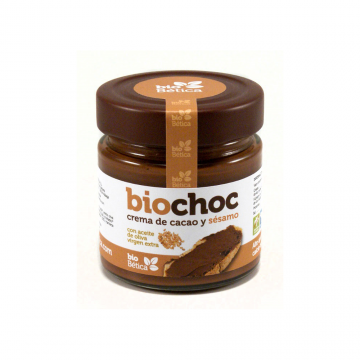 BIOCHOC CREMA DE CACAO SESAMO BIO 200GR CRISTAL