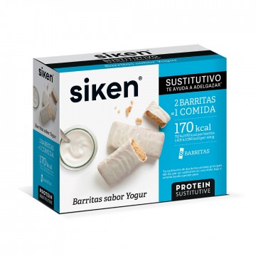 Barritas Sustitutivas Sabor Yogur 4uds Siken