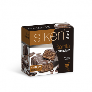 Barritas Sustitutivas de Chocolate Diet 8uds Siken