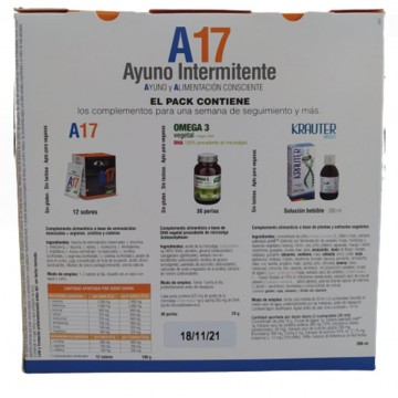 A17 Ayuno Intermitente 1pack Santiveri