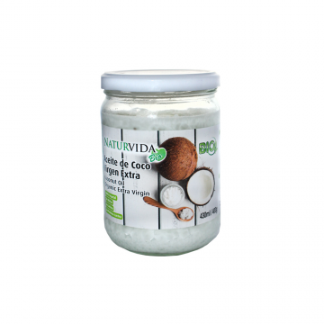 ACEITE DE COCO VIRGEN EXTRA  BIO 400gr 430ml