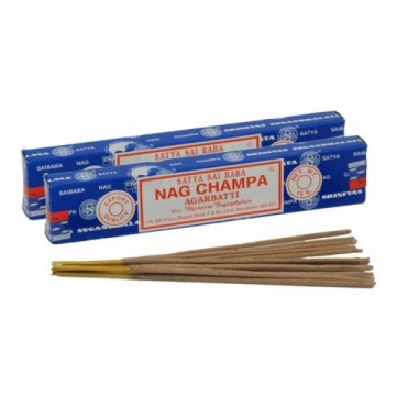 Incienso Nag Champa Original Azul 15 Sticks Satya