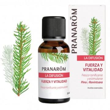 Fuerza y Vitalidad Aceite Difusion Bio 30ml Pranarom