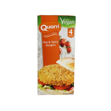 CONGELADO QUORN HAMBURGUESA VEGETAL PICANTE 264 GR