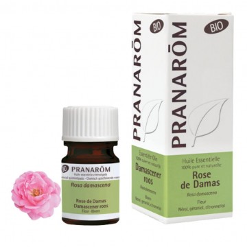 Esencia Rosa de Damasco Bio 2ml Pranarom