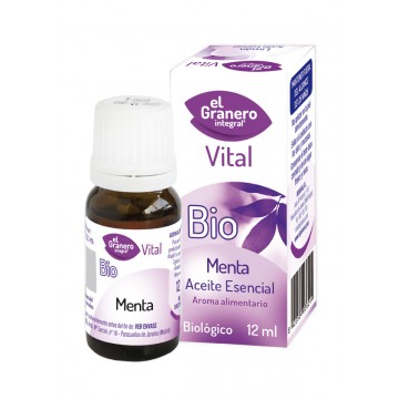 Esencia Menta Bio 12ml El Granero Integral