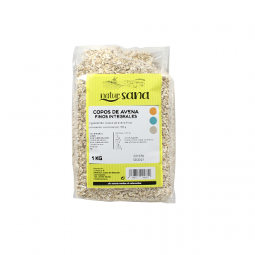COPOS AVENA FINO 1KG NATURSANA