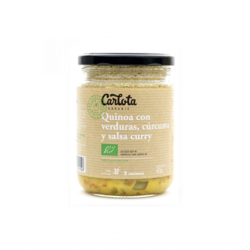 QUINOA VERDURAS CURCUMA Y CURRY 425gr
