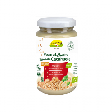 CREMA CACAHUETE CRUNCHY BIO 350GR